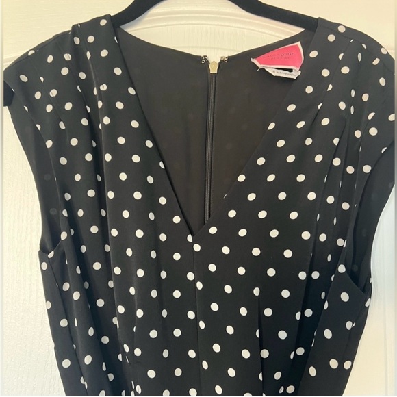 Kate Spade ♠️ polka dot jumpsuit - fits large - Picture 6 of 8